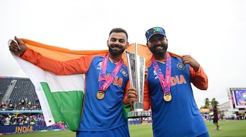 Rohit Sharma and Virat Kohli retired from the T20I format after victory in T20 World Cup.