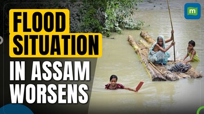 Assam floods: Brahmaputra river flows above danger levels; over 200,000 people impacted