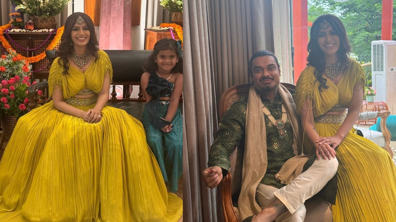 Varalaxmi Sarathkumar-Nicholai Sachdev's mehndi ceremony pics