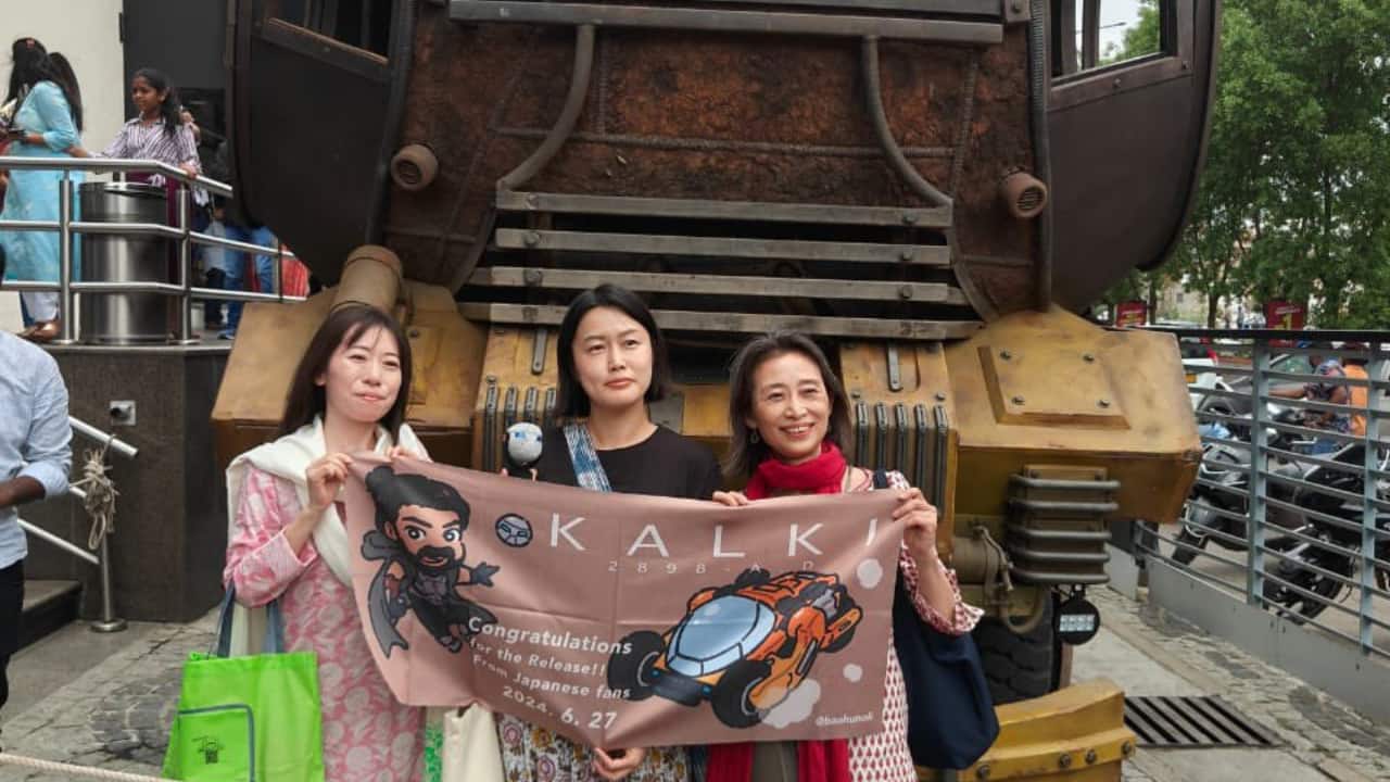 Japanese fans flock to Hyderabad for Prabhas' blockbuster 'Kalki 2898 AD’ Japanese fans flock to Hyderabad for Prabhas' blockbuster 'Kalki 2898 AD’