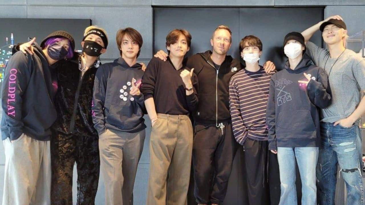 BTS makes a 'special appearance' at Glastonbury Festival with Coldplay - watch video