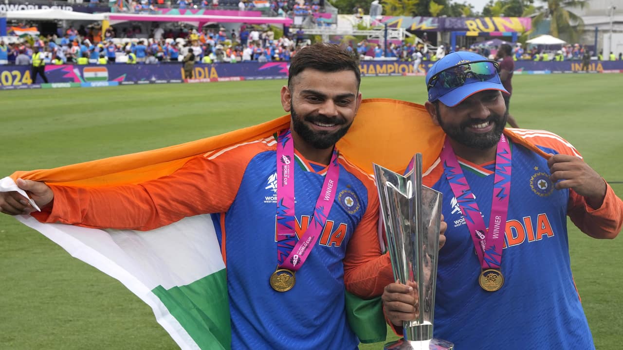 'Proud to be able to bring the cup home': Rohit Sharma, Virat Kohli ...