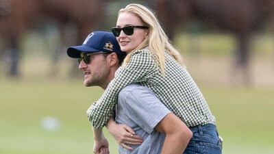Sophie Turner spotted on a romantic polo date with future Viscount Cowdray Peregrine Pearson