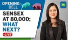 Live: Nifty eyes 24,500 after sensex smashes 80,000 barrier| Bajaj Finance in focus | Opening Bell