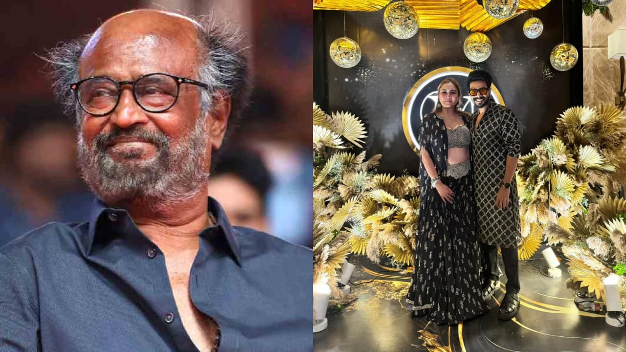 Rajinikanth, Trisha and other celebs attend Varalaxmi and Nicholai’s wedding, see pics