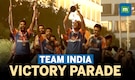 Team India Participated In the Victory Parade Celebrations Organised By The BCCI