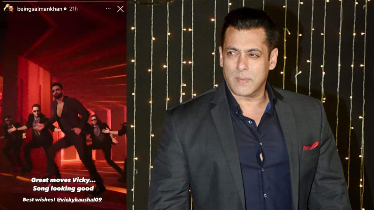 Salman Khan praises Vicky Kaushal for his new song Tauba Tauba, says, "great moves, song looking good"