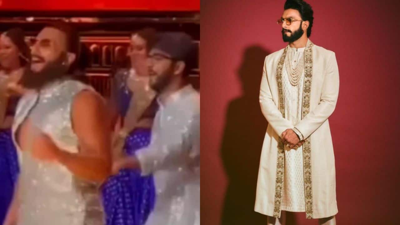 Ranveer Singh grooves to No Entry's title song at Anant Ambani and Radhika Merchant's sangeet, Watch video