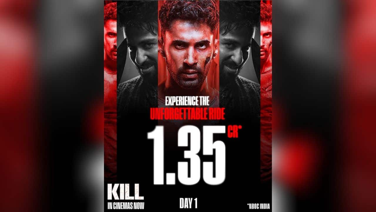 Kill box office collection day 1: Raghav Juyal, Lakshay's action thriller earns 1.35 crore