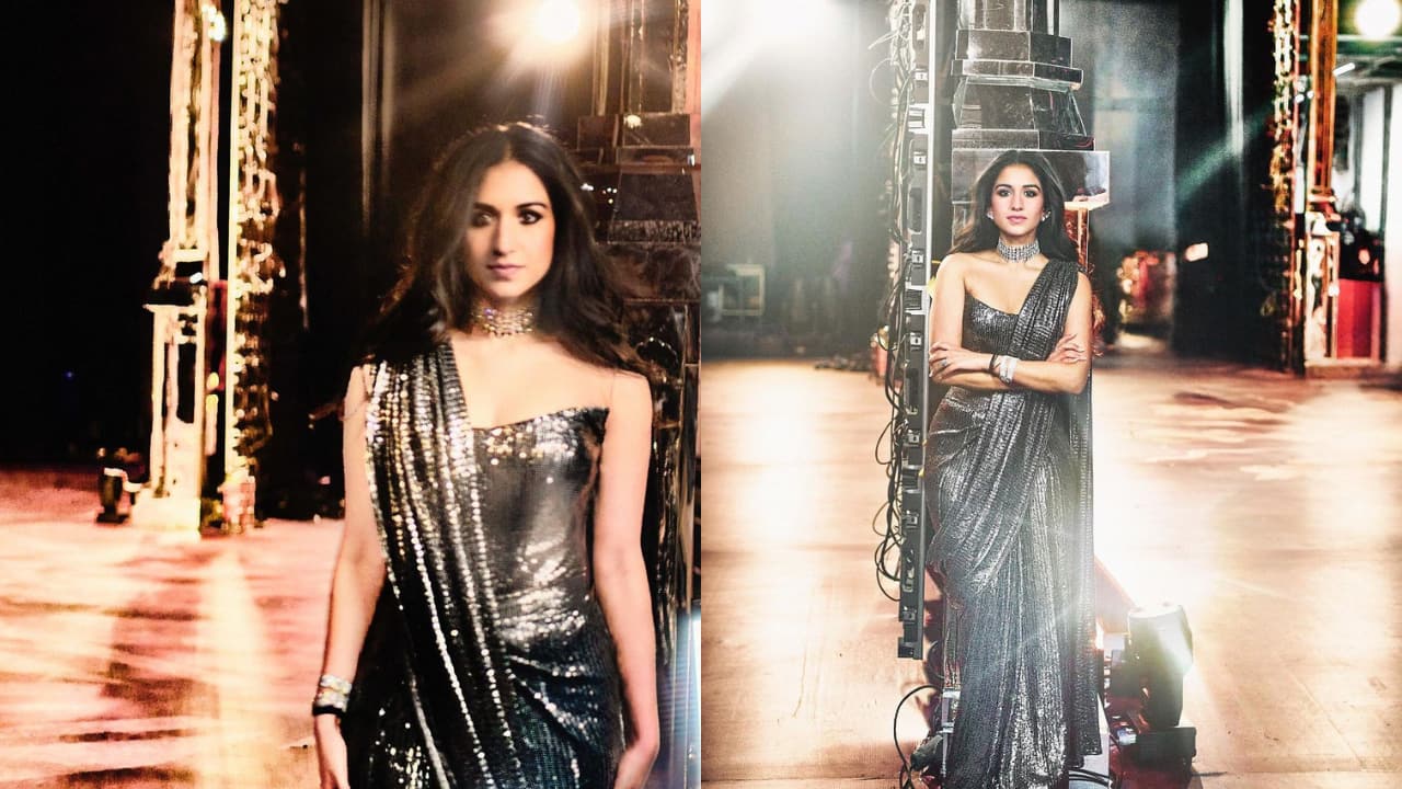 Radhika Merchant looked fierce in Manish Malhotra for her sangeet ceremony's second look