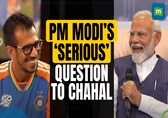 Was It Chahal's Idea? Team India in Splits as PM Modi Asks Rohit About His Walk To Collect Trophy