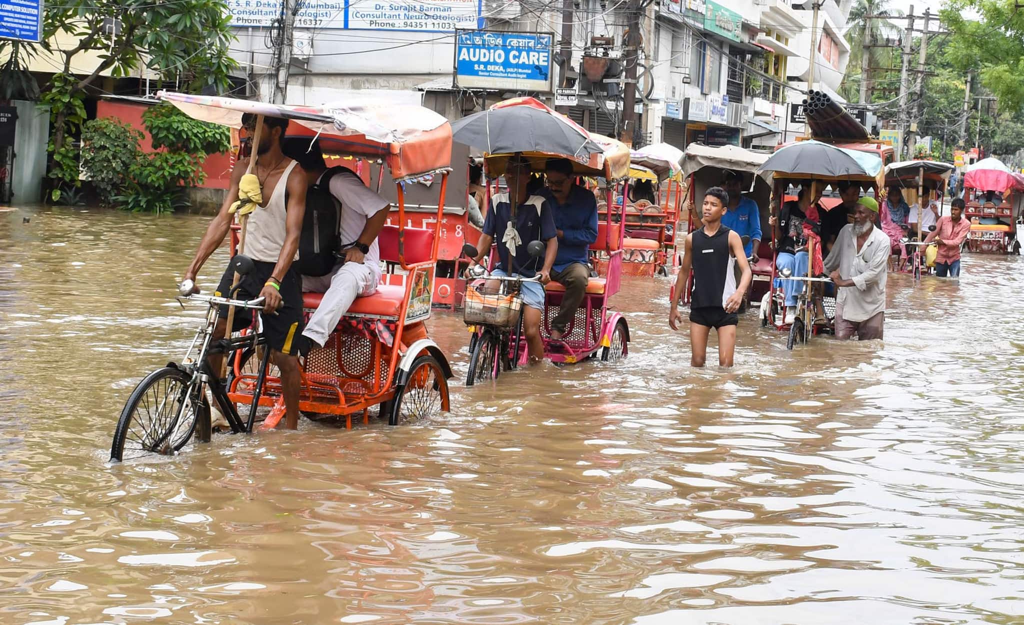 Assam weather: Heavy rain forecast triggers flood and landslide fears in Guwahati; ASDMA issues precautionary alert