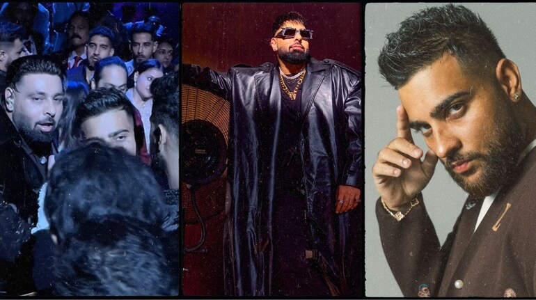 Badshah and Karan Aujla's spectacular performance gets everyone grooving during sangeet ceremony, watch here