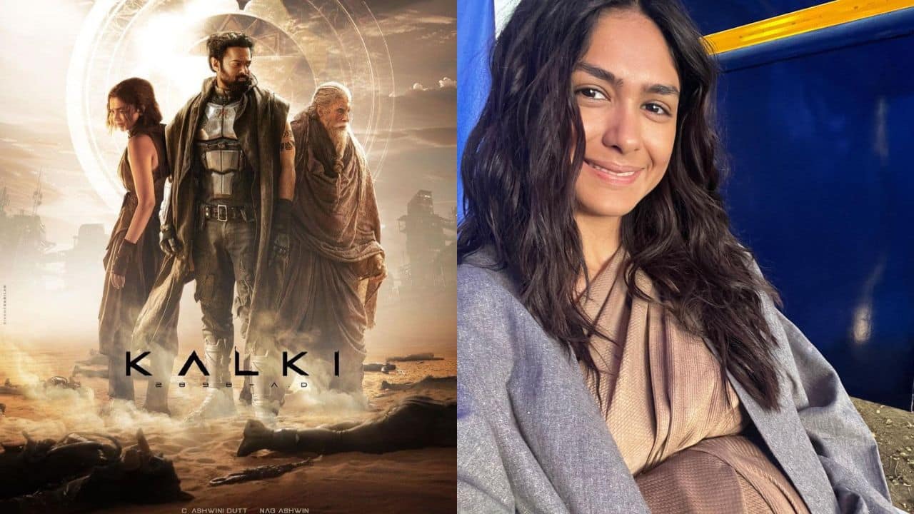 Mrunal shares behind-the-scenes pics of Kalki 2898 AD, expresses gratitude for her cameo in the film