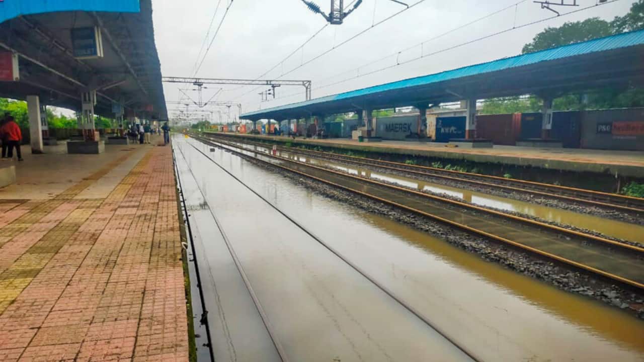 Moderate to heavy rains in Mumbai; rail and road traffic normal ...