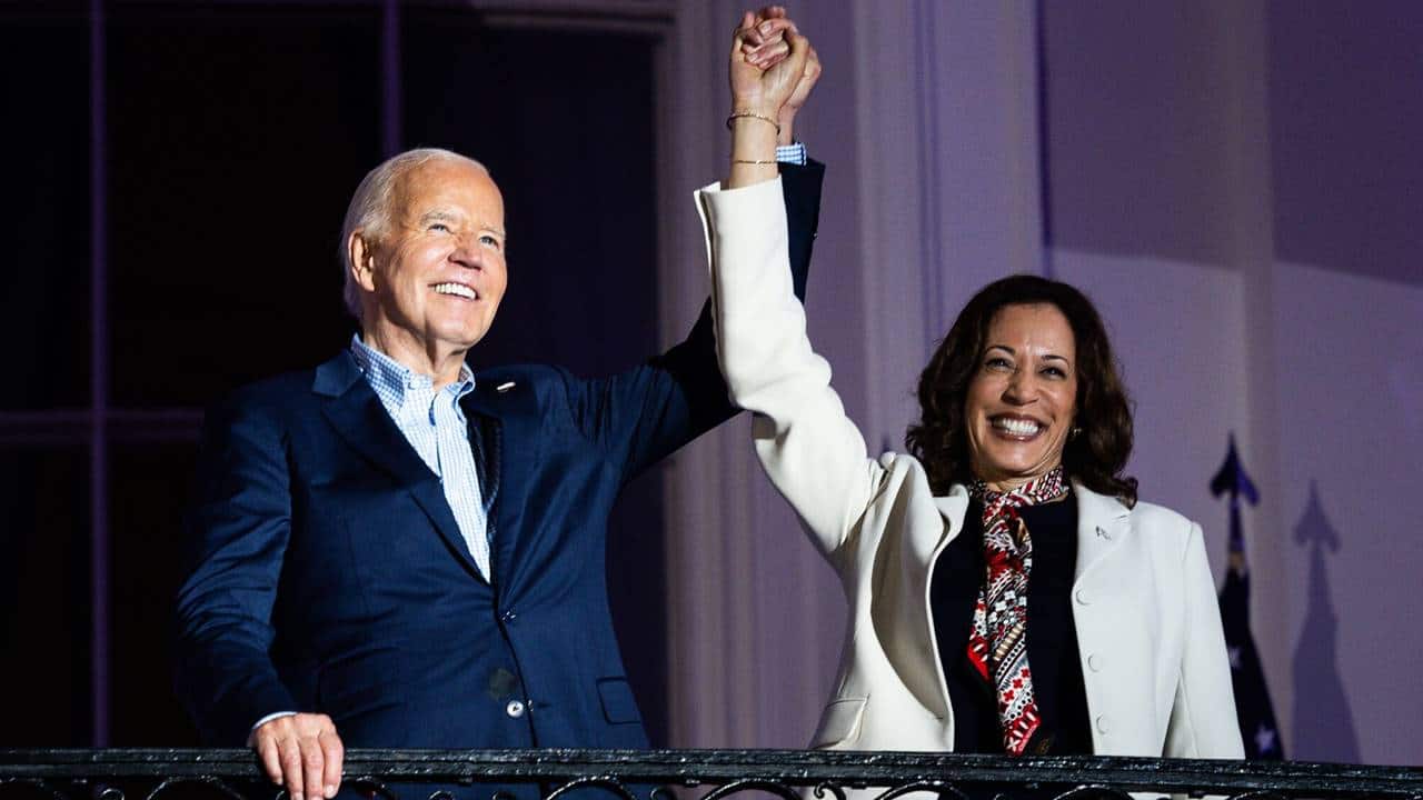 Joe Biden says in TV interview Kamala Harris could lead if health declines