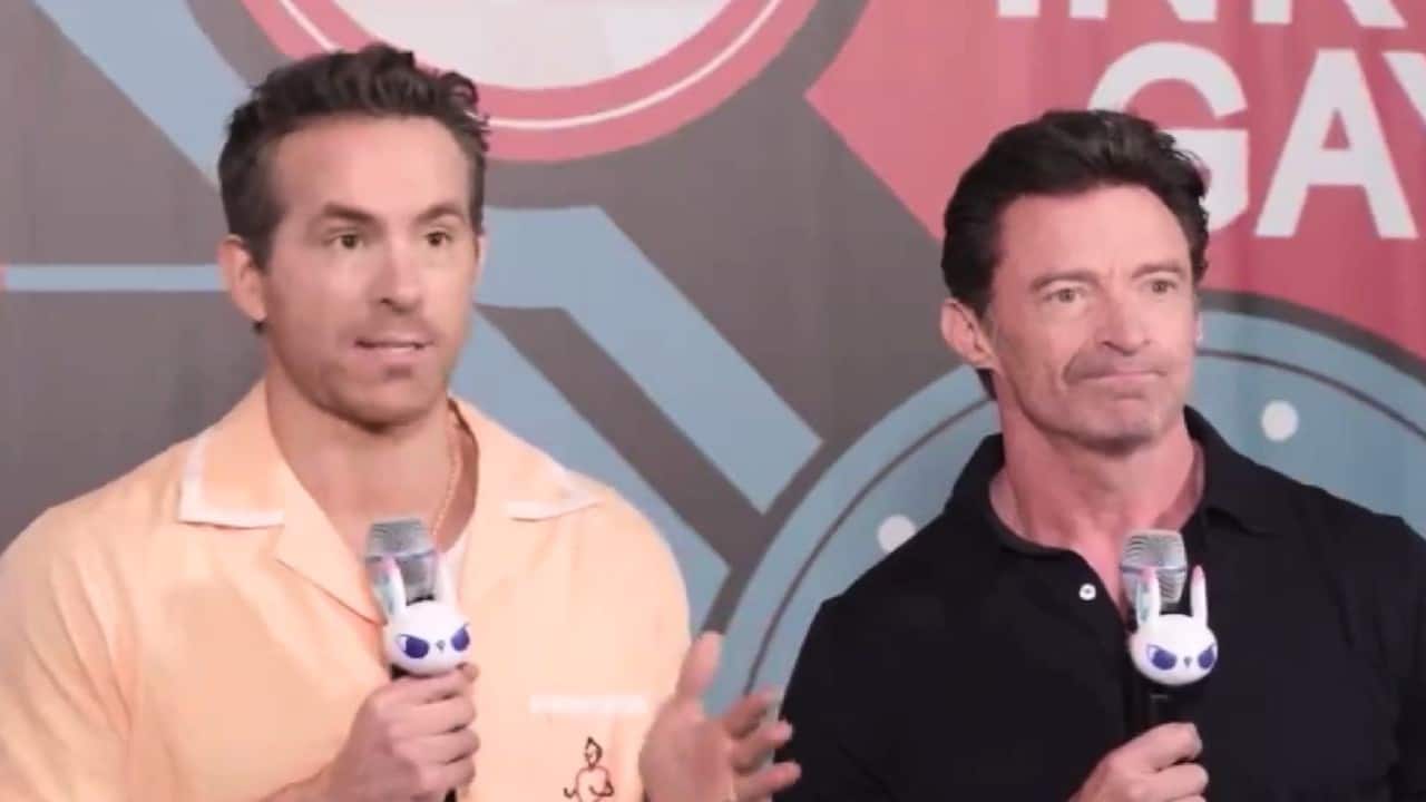 Deadpool & Wolverine stars Ryan Reynolds and Hugh Jackman make a splash at Inkigayo