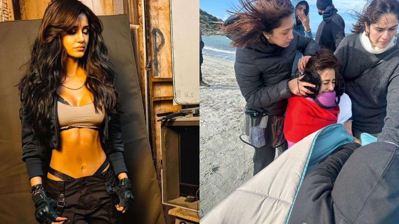 Disha Patani shares BTS pics from Kalki 2898 AD set