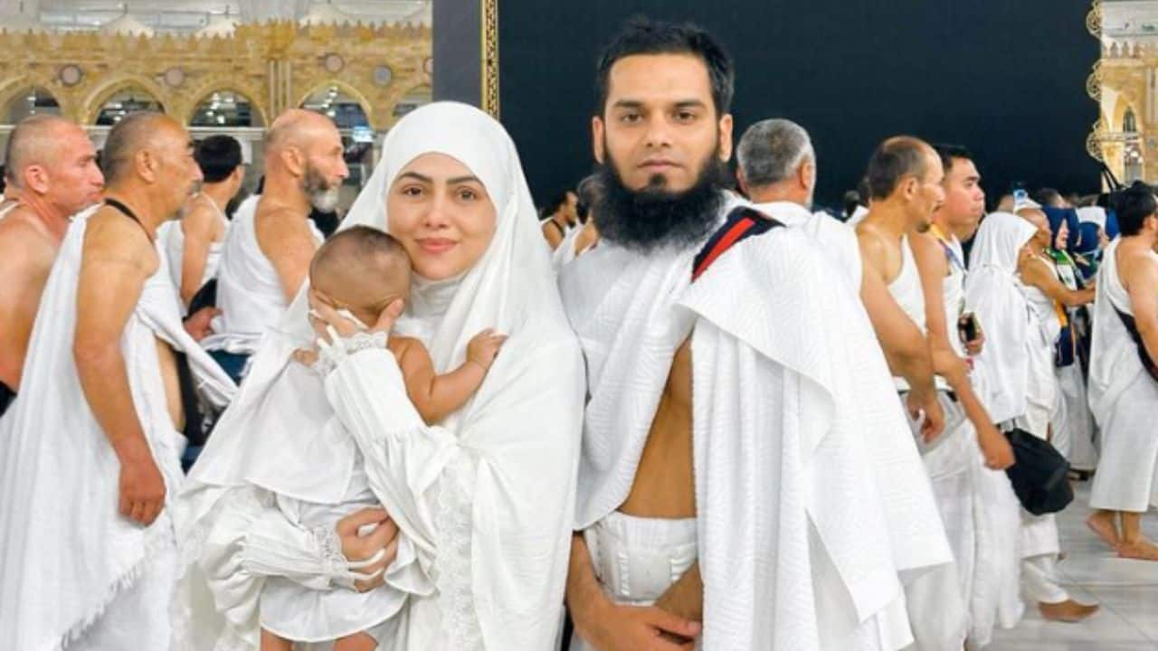 Sana Khan shares first glimpse of her son Tariq's face, watch here