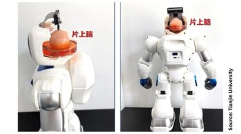 Chinese robot with artificial brain