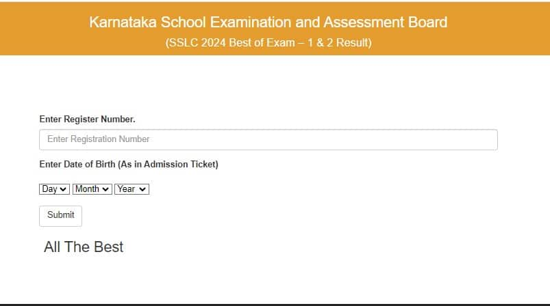 Karnataka SSLC Supplementary Result 2024 (OUT) Live: KSEAB Class 10 ...