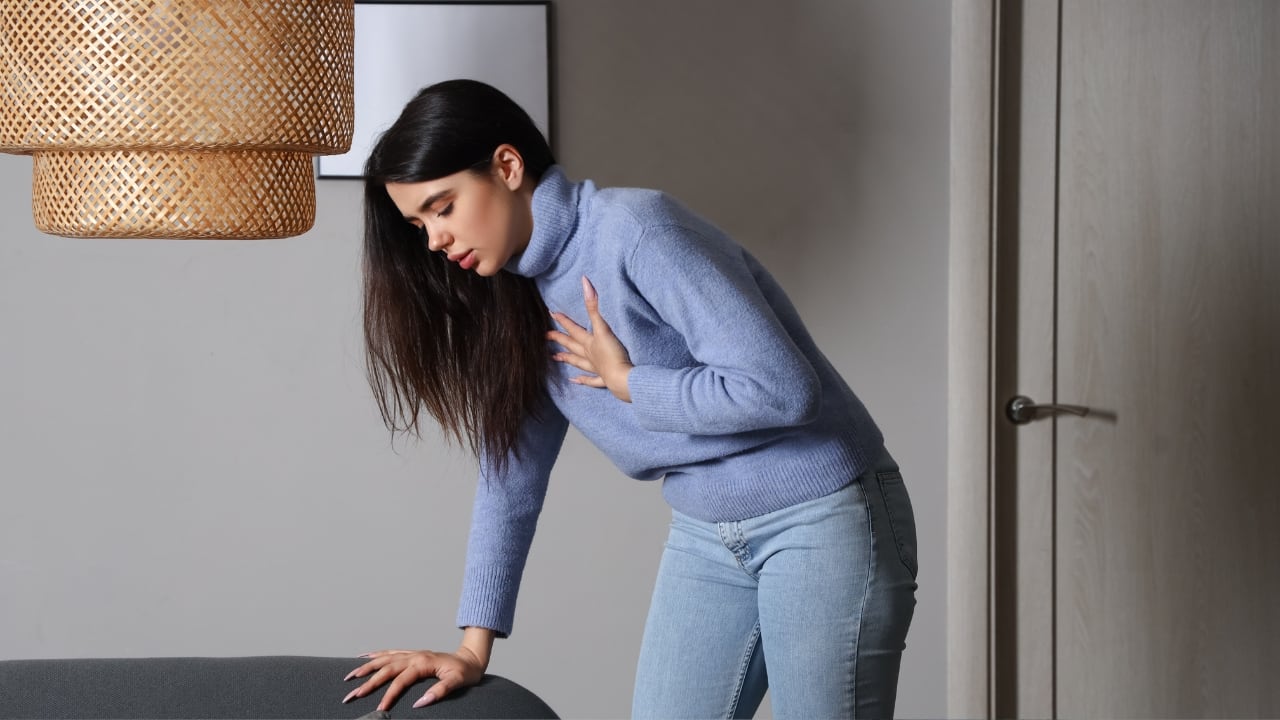 Symptoms of heart attack: Unusual fatigue, shortness of breath, indigestion or jaw pain are all warning signs often brushed aside (Image: Canva)