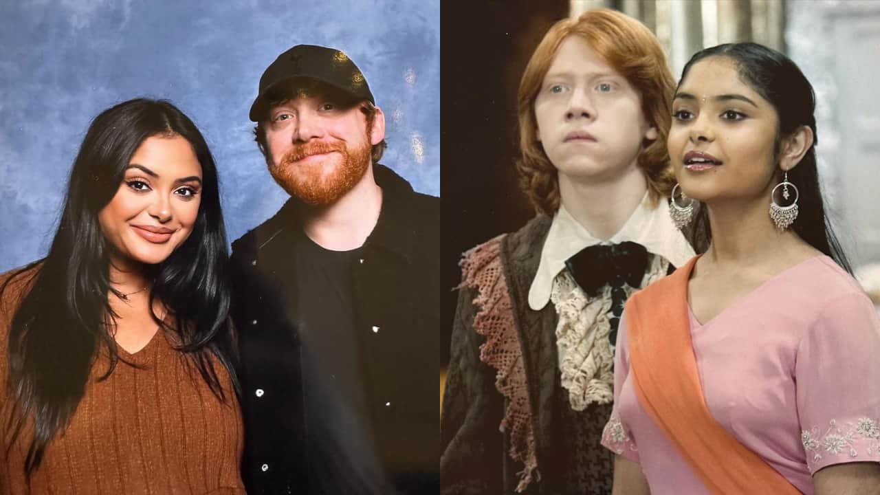 Rupert Grint and Afshan Azad enjoy a mini Harry Potter reunion, meet after 20 years