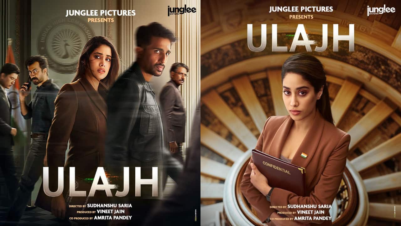 Ulajh: Junglee Pictures unveils exclusive poster of Janhvi Kapoor starrer ahead of August 2nd release