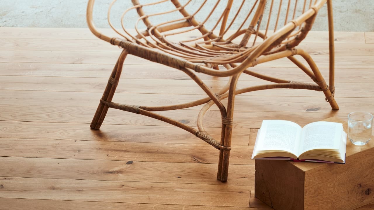 Apartment decor ideas: Invest in solid hardwood floors for long-term sustainability