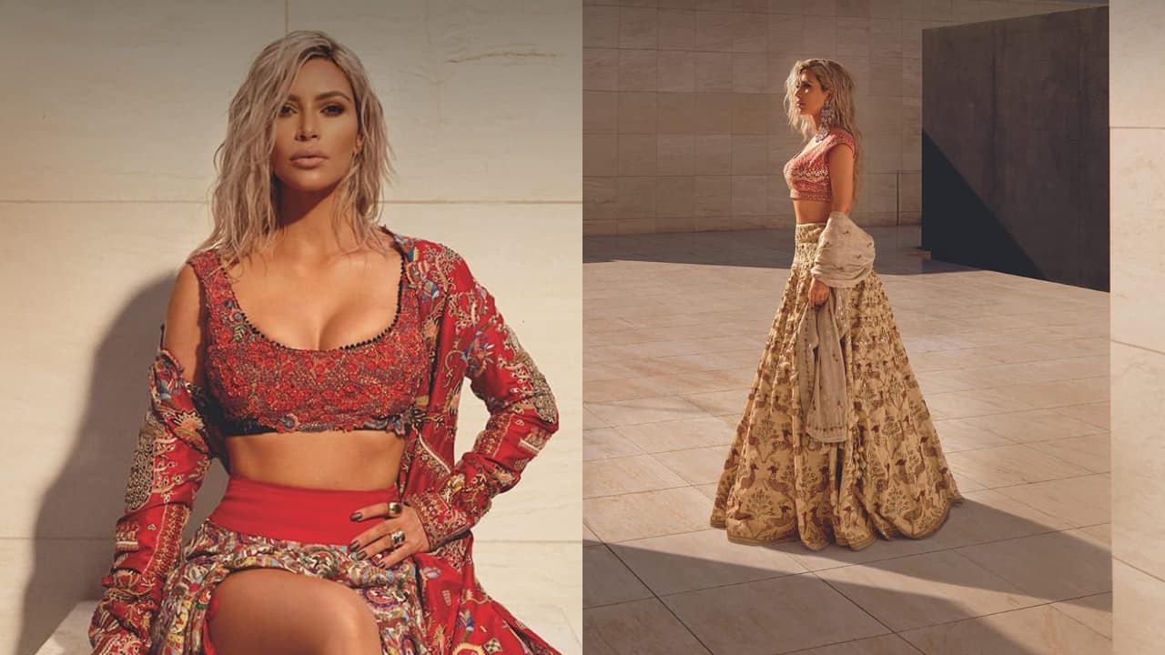 Flashback Friday: When Kim Kardashian wore Sabyasachi for a cover shoot