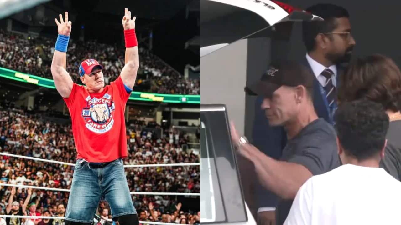 WWE star John Cena arrives in Mumbai ahead of Anant Ambani, Radhika Merchant wedding