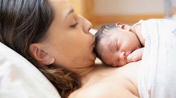 Post-C-section: Drinking plenty of water is essential, especially if you are breastfeeding. Proper hydration aids in recovery and overall health. (Image: Canva)