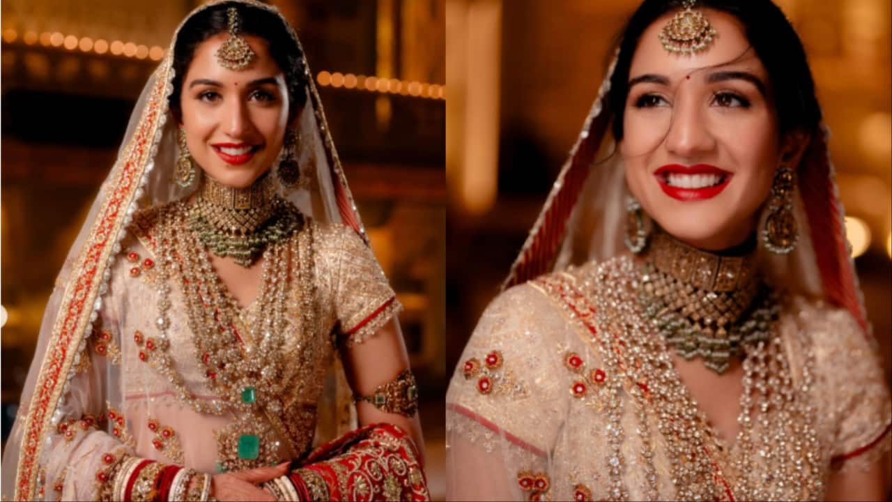 Radhika Merchant looks resplendent as a bride in Abu Jani-Sandeep Khosla number - view pics