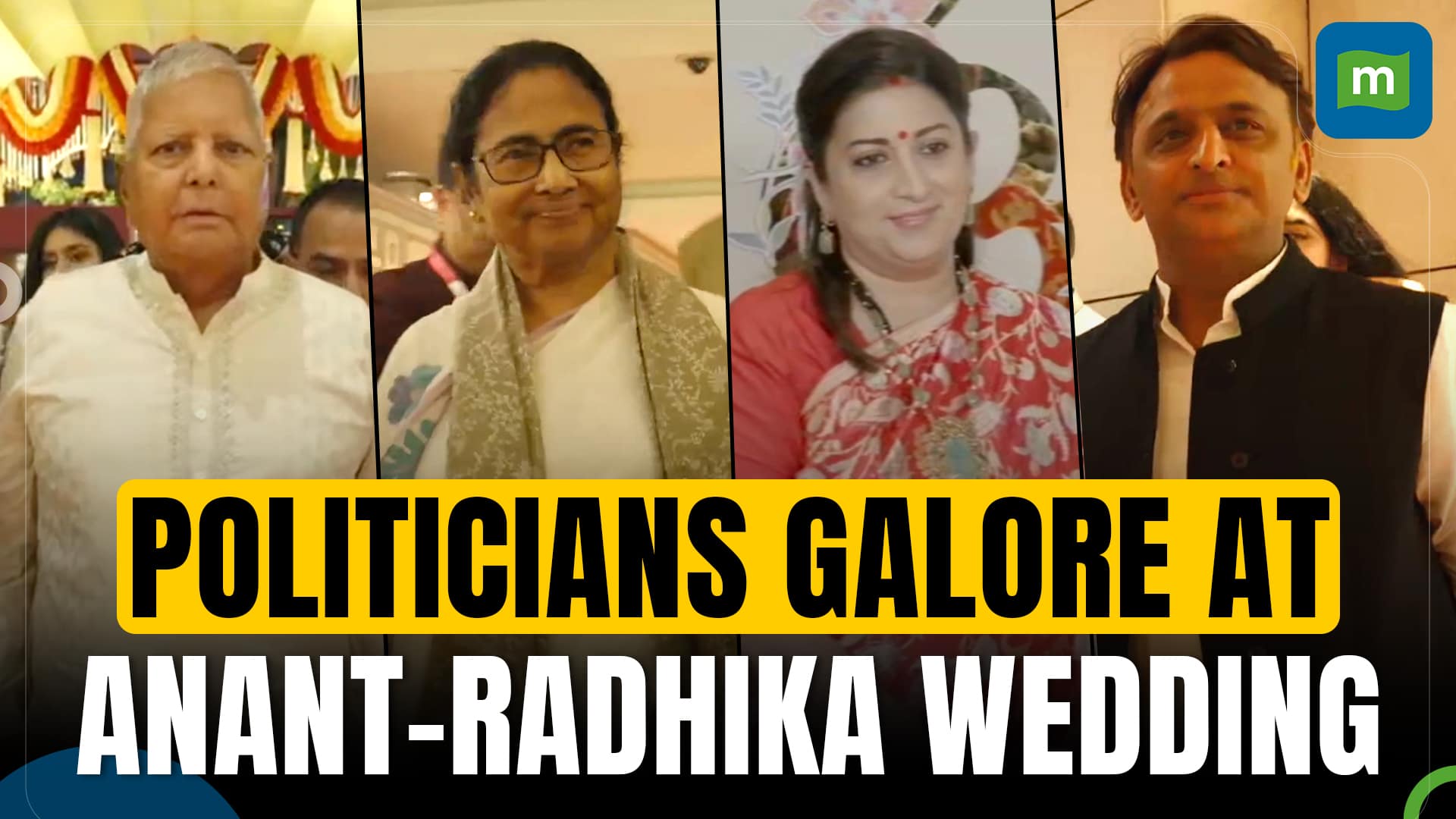 Ambani Wedding: Indian Politicians Join The Ambani's To Celebrate Anant & Radhika's Wedding Ceremony