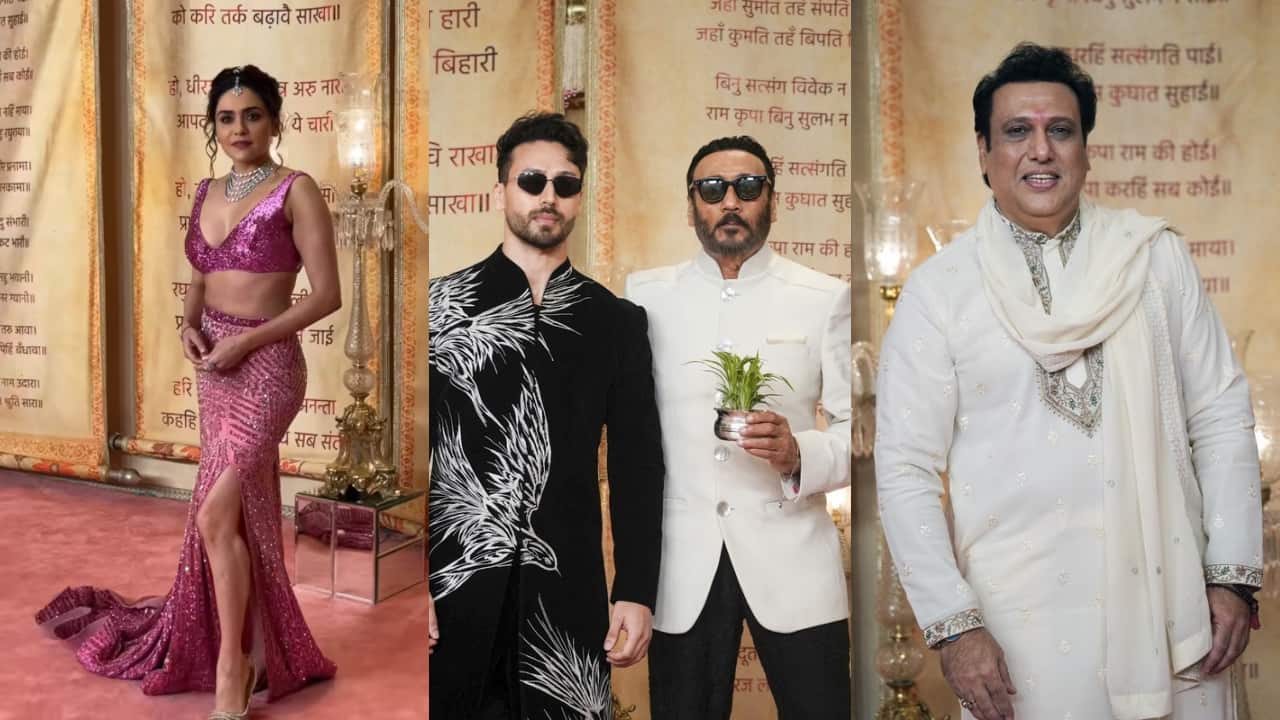 Anant Radhika wedding reception: Govinda, Jackie Shroff, Amruta Khanvilkar and others attend the grand event