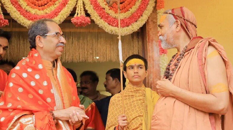 Shankaracharya of Jyotirmath Meets Uddhav Thackeray, Condemns Political 'Betrayal'