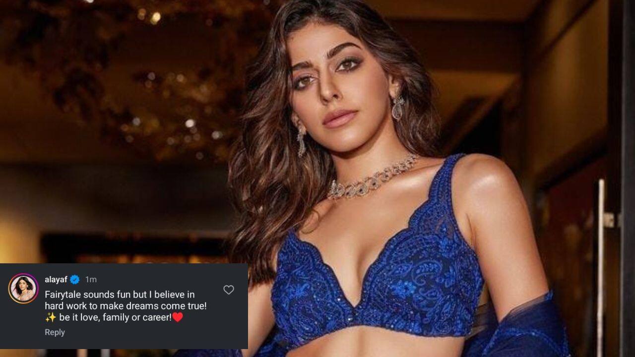 Alaya F on the gripping promo of Dil Ko Tumse Pyaar Hua, writes: 'Fairytale sounds fun, but ...'