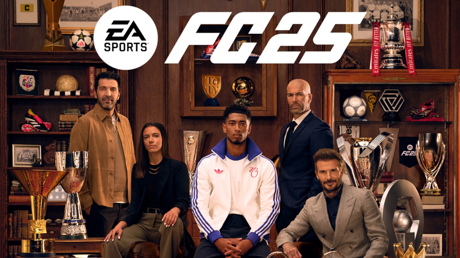 EA Sports FC 25 Ultimate Edition cover featuring Beckham, Zidane, Buffon  and more unveiled