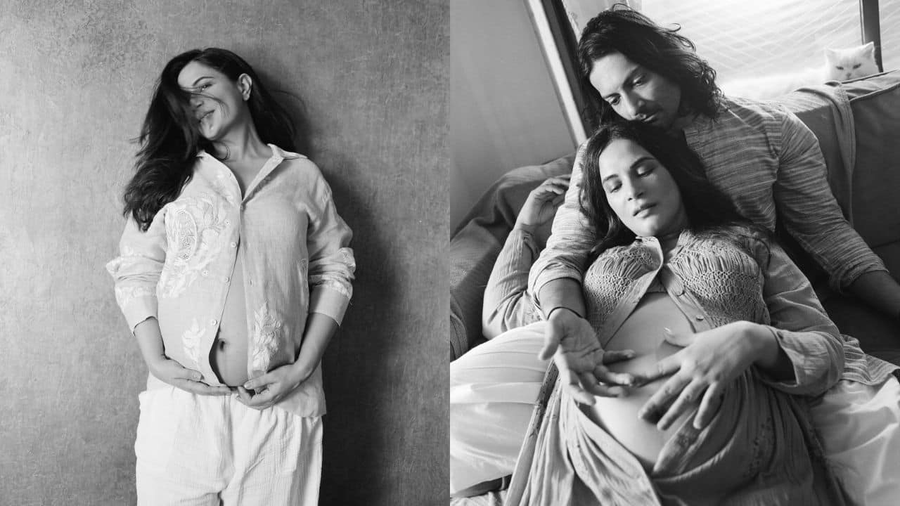 Richa Chadha glows in maternity pics, shares gratitude for husband's support