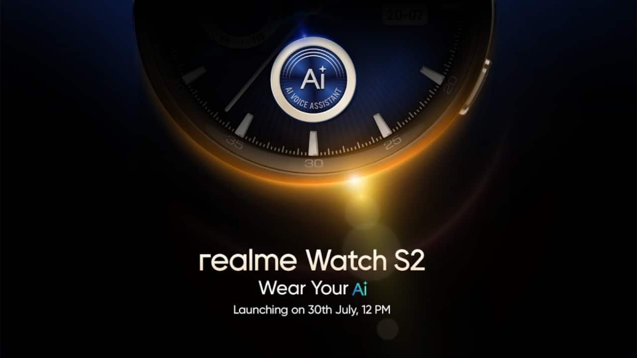Realme Watch S2 powered by ChatGPT to launch alongside Realme 13 Pro series on July 30th