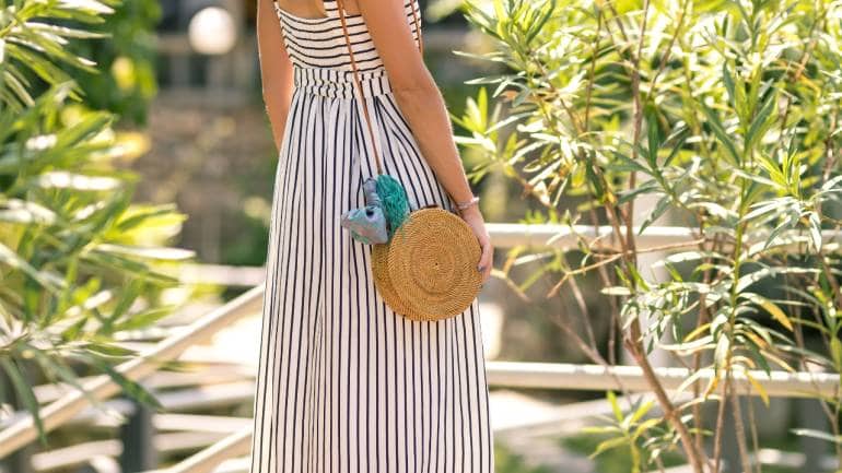 Long, flowing garments: Maxi dresses and wide-leg pants may look elegant, but they are impractical during monsoon. They can easily get dirty and soggy, making movement difficult. Instead, choose shorter hemlines and slim-fitting pants to stay comfortable and clean (Image: Canva) Long, flowing garments: Maxi dresses and wide-leg pants may look elegant, but they are impractical during monsoon. They can easily get dirty and soggy, making movement difficult. Instead, choose shorter hemlines and slim-fitting pants to stay comfortable and clean (Image: Canva)