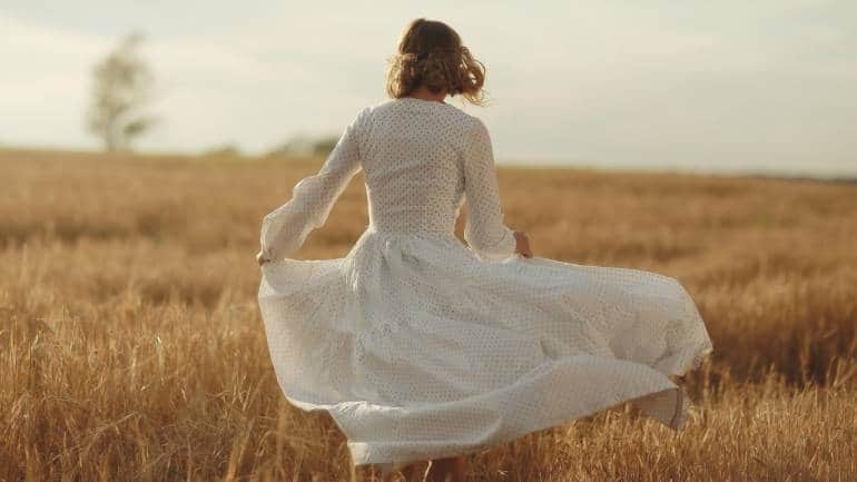 White clothing: White clothes and monsoon don’t gel well. Mud splashes and water stains are more visible on white, and they can become see-through when wet. Choose darker colours or patterned outfits to camouflage any potential stains and keep your look intact (Image: Canva) White clothing: White clothes and monsoon don’t gel well. Mud splashes and water stains are more visible on white, and they can become see-through when wet. Choose darker colours or patterned outfits to camouflage any potential stains and keep your look intact (Image: Canva)