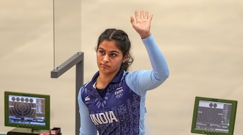 Manu Bhaker misses 10m air pistol medal in World Championships