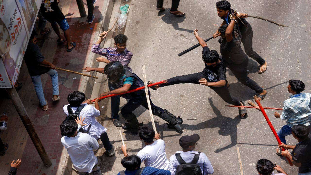 The quotas shrink the number of government jobs open for all, hurting aspirants who want them filled on the basis of merit. They have sparked anger among students grappling with high youth unemployment, as nearly 32 million young people are out of work or education from a population of 170 million. The economy, once among the world's fastest growing, has stagnated, inflation hovers around 10% and dollar reserves are shrinking.