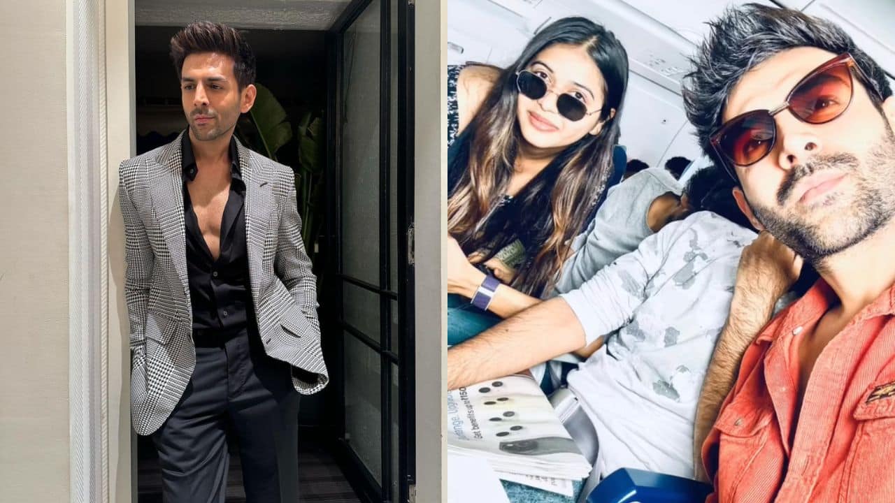 Kartik Aaryan signs autograph and clicks selfie with fan in economy class, receives chocolates