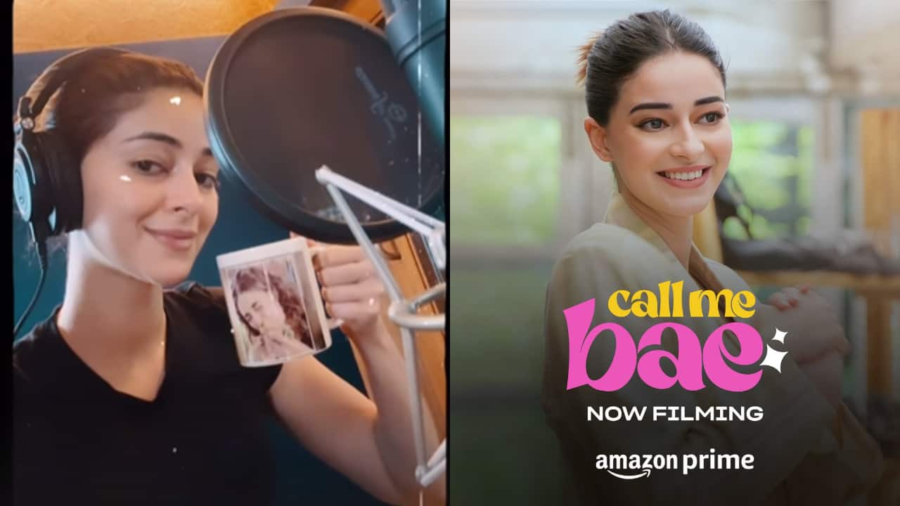 Ananya Panday teases fans as she dubs her upcoming series Call Me Bae