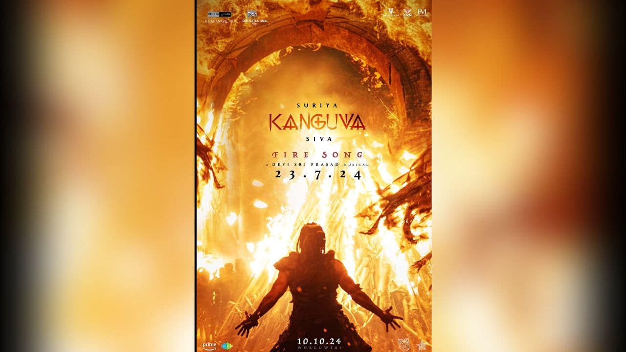 Kanguva's fiery song: New poster announces release date