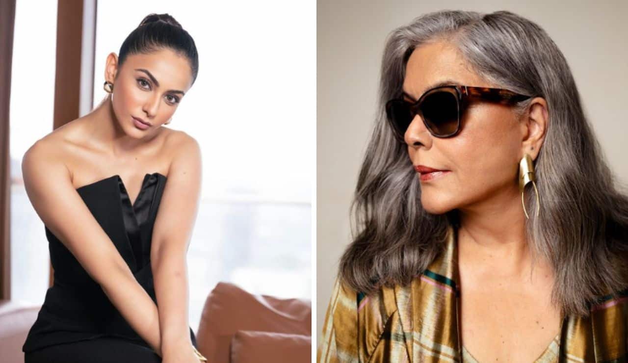 Netizens shower love for Rakul Preet Singh and Zeenat Aman's viral video