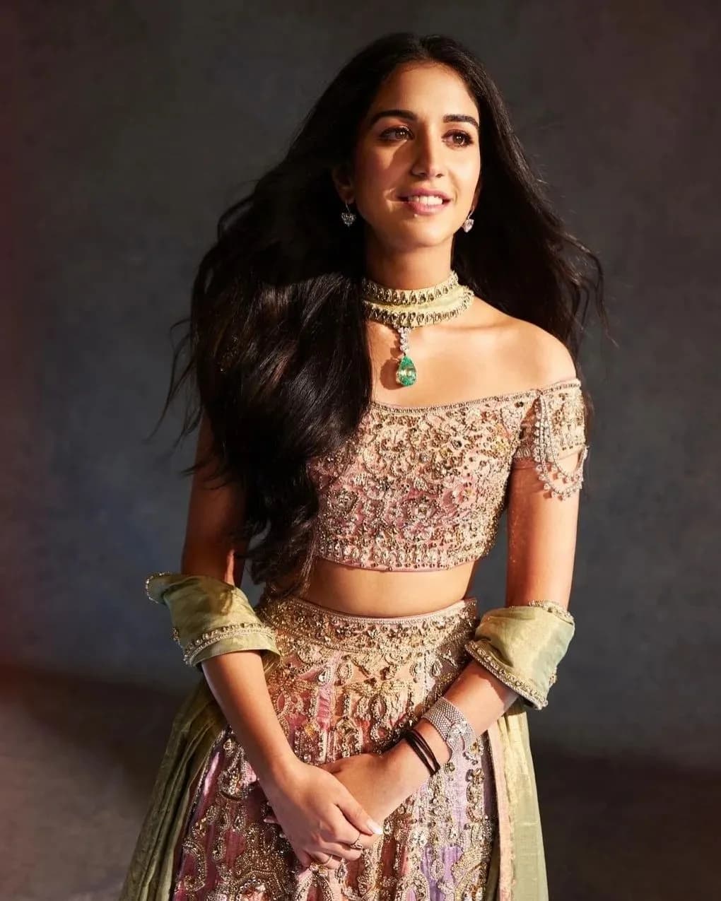 Radhika Merchant wore an Abu Sandeep lehenga for her Sangeet.