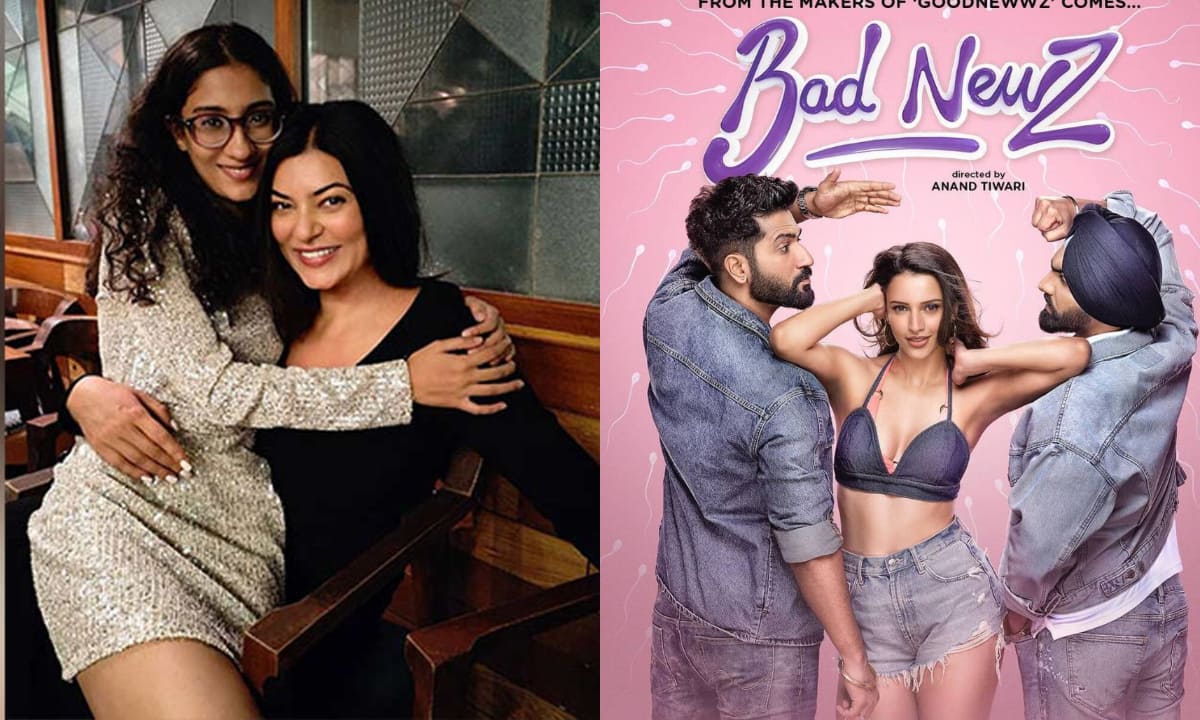 Sushmita Sen’s daughter Renee worked as an Assistant director in Vicky Kaushal starrer Bad Newz